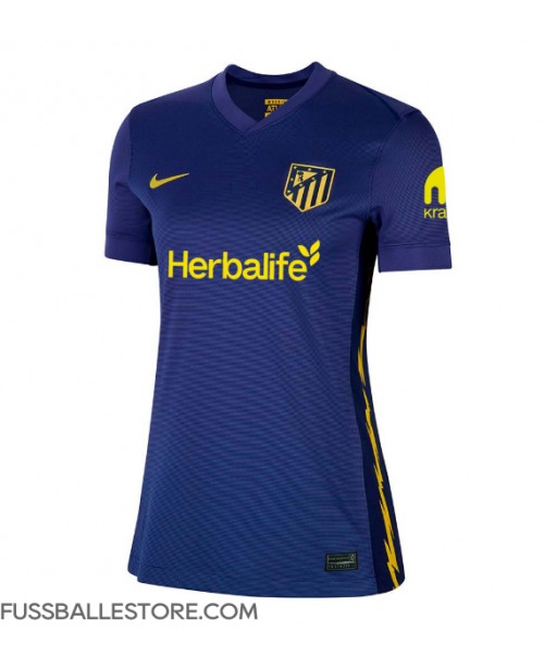 Günstige Atletico Madrid Pablo Barrios #8 Auswärtstrikot Damen 2025-26 Kurzarm Günstige Atletico Madrid Pablo Barrios #8 Auswärtstrikot Damen 2025-26 Kurzarm